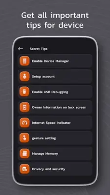 Mobile Secret  Tricks & Info android App screenshot 1